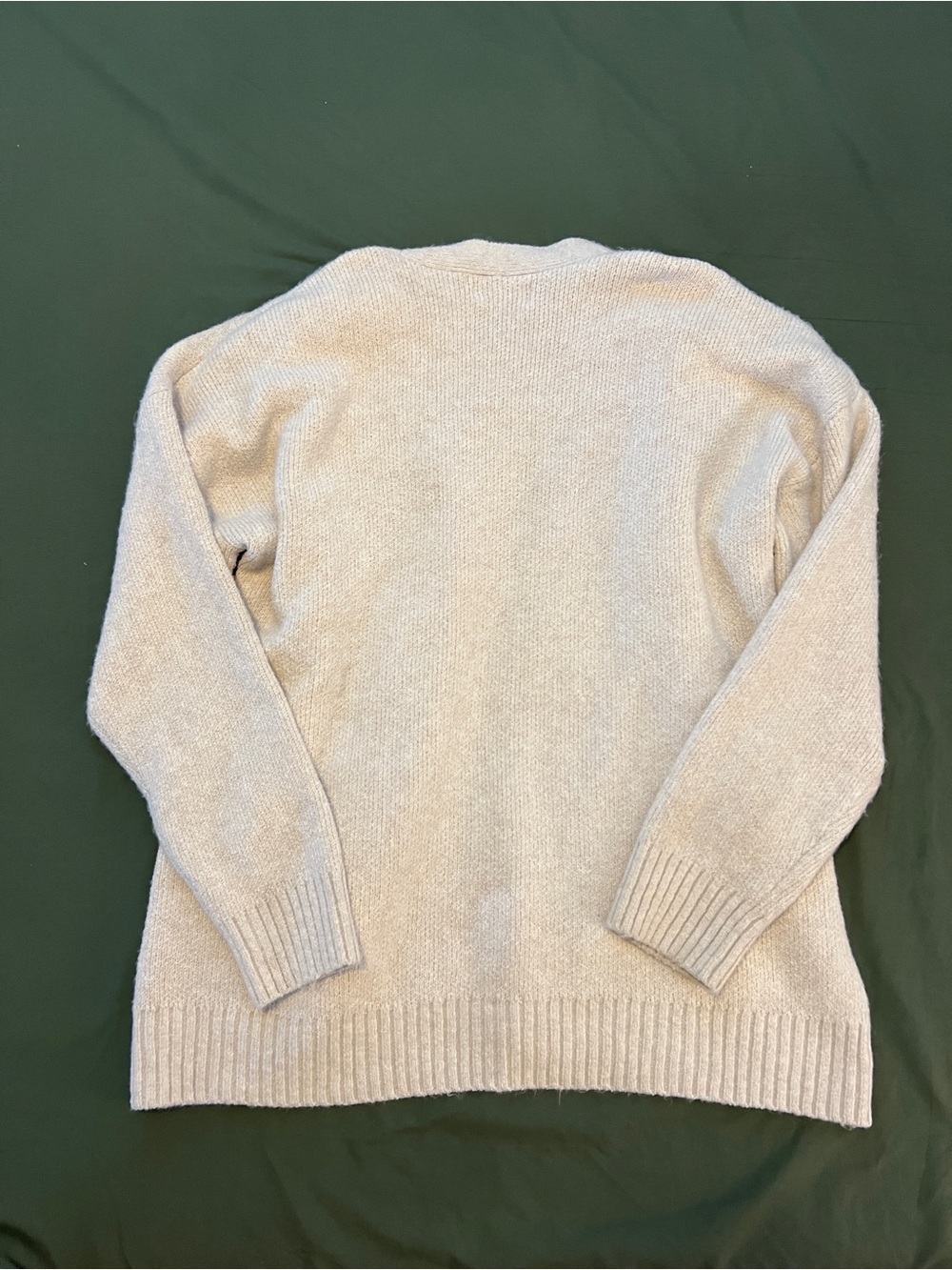Button-Front Cardigan Sweater Size L - Picture 4 of 4